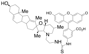 N-(5-Fluoresceinyl)-N’-(2-cyclopamineethyl)thiourea