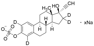 Ethynyl Estradiol 3-Sulfate Sodium Salt-d4