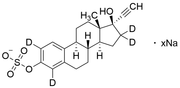 Ethynyl Estradiol 3-Sulfate Sodium Salt-d4