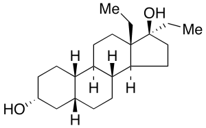 (3alpha,5beta,17alpha)-13-Ethyl-18,19-dinorpregnane-3,17-diol