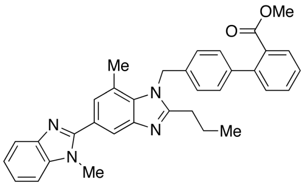 4'-[(1,7'-Dimethyl-2'-propyl[2,5'-bi-1H-benzimidazol]-1'-yl)methyl][1,1'-biphenyl]-2-carboxylic Acid Methyl Ester