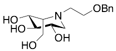 (2R,3R,4R,5S)-2-(Hydroxymethyl)-1-[2-(phenylmethoxy)ethyl]-3,4,5-piperidinetriol