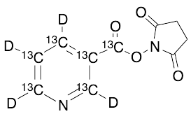 Nicotinic Acid-13C6,d4 N-Hydroxysuccinimide Ester
