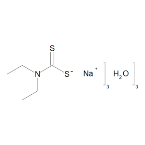 Diethyldithiocarbamic Acid Sodium Salt Trihydrate
