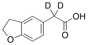 2,3-Dihydro-5-benzofuranacetic Acid-d2