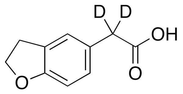 2,3-Dihydro-5-benzofuranacetic Acid-d2