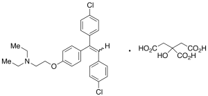 Deschloro-4,4’-dichloro Clomiphene Citrate (E/Z Mixture)