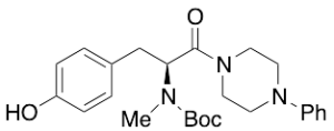 1-[(S)-N-tert-Boc-N-methyltyrosyl]-4-phenylpiperazine