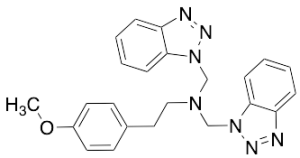 N-(1H-Benzotriazol-1-ylmethyl)-N-[2-(4-methoxyphenyl)ethyl]-1H-benzotriazole-1-methanamine
