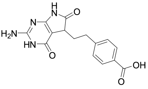 4-[2-(2-Amino-4,5,6,7-tetrahydro-4,6-dioxo-3H-pyrrolo[2,3-d]pyrimidin-5-yl)ethyl]benzoic Acid