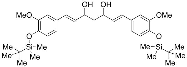 Di-(O-tert-Butyl-dimethylsilyl) 3,5-Dihydroxycurcumin