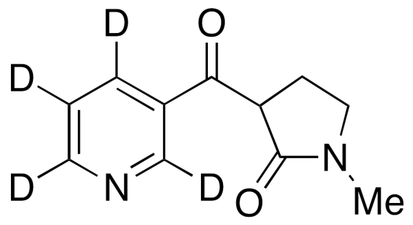 (R,S)-1-Methyl-3-nicotinoylpyrrolidone-d4