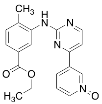 4-Methyl-3-[[4-(3-pyridinyl)-2-pyrimidinyl]amino]-benzoic Acid N-Oxide O-Ethyl
