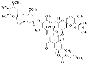 4''-Amino-5-O-[(2-propenyloxy)carbonyl] O’-TMS Abamectin