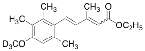 Ethyl-5-(4-methoxy-d3-2,3,6-trimethylphenyl)-3-methyl-2,4-pentadienoate(cis/trans Mixture)