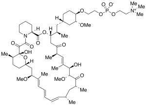 42-O-[2-[[Hydroxy[2-(trimethylammonio)ethoxy]phosphinyl]oxy]ethyl] Rapamycin Inner Salt >75%