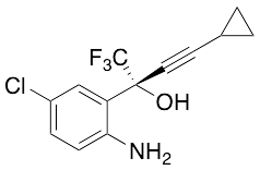 (R)-5-Chloro-alpha-(cyclopropylethynyl)-2-amino-alpha-(trifluoromethyl) benzenemethanol