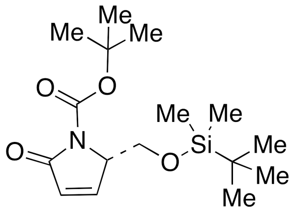 (2S,3R)-N-(tert-Butyloxycarbonyl)-O-(tert-butyl)dimethylsilyl-3,4-dehydro-pyroglutaminol