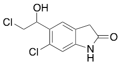 6-Chloro-5-(2-chloro-1-hydroxyethyl)-1,3-dihydro-2H-indol-2-one