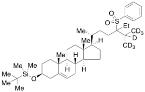 3-O-tert-Butyldimethylsilyl-24-ethyl-24-phenylsulfonyl-cholest-5-ene-3-ol-d7