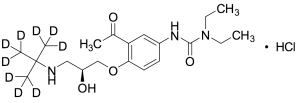 (S)-(-)-Celiprolol-d9 Hydrochloride