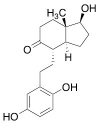 [1S-(1Alpha,3aBeta,4Beta,7aAlpha)]-4-[2-(2,5-Dihydroxyphenyl)ethyl]octahydro-1-hydroxy-7a-methyl-5H-inden-5-one