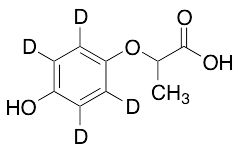 2-(4-Hydroxyphenoxy-2,3,5,6-d4)-propanoic Acid