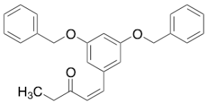 1-(3,5-Bis(benzyloxy)phenyl)pent-1-en-3-one