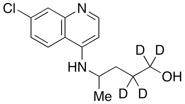 4-[(7-Chloro-4-quinolinyl)amino]-1-pentanol-d4