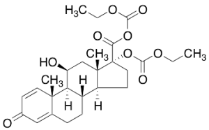 21-Deschloromethyl-21-O-Ethoxycarbonyl Loteprednol Etabonate