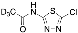 N-(5-Chloro-1,3,4-thiadiazol-2-yl)acetamide-d3