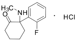 2-(2-Fluorophenyl)-2-(methylamino)-cyclohexanone Hydrochloride