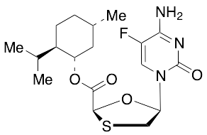 5-Fluoro ent-Lamivudine Acid D-Menthol Ester