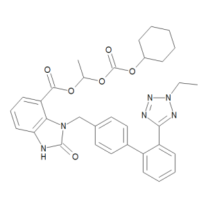 2-Desethoxy-2-hydroxy-2H-2-ethyl Candesartan Cilexetil