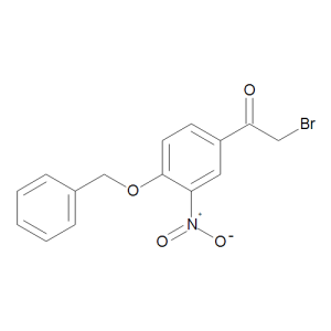 1-(4-(Benzyloxy)-3-nitrophenyl)-2-bromoethanone