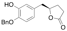 (R)-5-(4-(Benzyloxy)-3-hydroxybenzyl)dihydrofuran-2(3H)-one