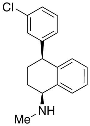 (rac,anti)-4-Deschloro-sertraline