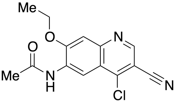 N-(4-Chloro-3-cyano-7-ethoxy-6-quinolinyl)acetamide