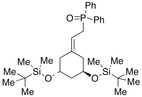 (3R-trans)-[2-[3,5-Bis[[(1,1-dimethylethyl)dimethylsilyl]oxy]cyclohexylidene]ethyl]diphenyl-phosphine Oxide