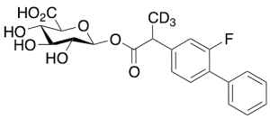 Flurbiprofen Acyl-Beta-D-glucuronide-d3 (Mixture of Diastereomers)