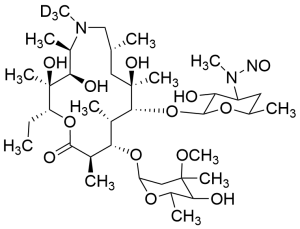 3'-N-(nitroso)-3'-N-demethyl Azithromycin-d3
