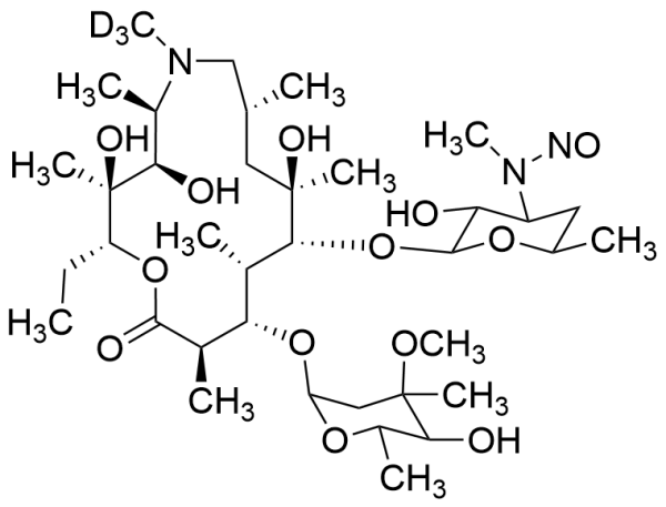 3'-N-(nitroso)-3'-N-demethyl Azithromycin-d3