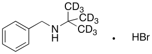N-(1,1-Dimethylethyl)-benzenemethanamine-d9 Hydrobromide