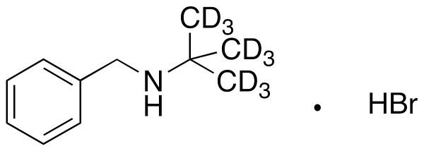 N-(1,1-Dimethylethyl)-benzenemethanamine-d9 Hydrobromide