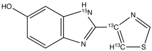 5-Hydroxy Thiabendazole-13C2,15N