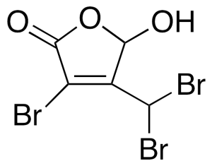 3-Bromo-4-(dibromomethyl)-5-hydroxy-2(5H)-furanone