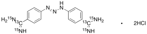 Diminazene-13C2,15N4 Dihydrochloride (major)