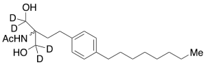 N-(1,1-Bis(hydroxymethyl)-3-(4-octylphenyl)propyl)acetamide-d4
