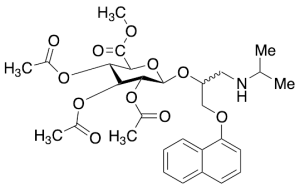 rac Propranolol b-D-Glucuronide Triacetate Methyl Ester