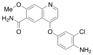 4-(4-Amino-3-chlorophenoxy)-7-methoxy-6-quinolinecarboxamide
